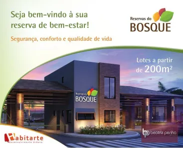 Lote/Terreno à venda, 200m² no Reservas do Bosque, Bady Bassitt