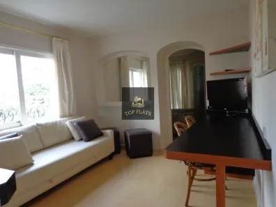 Flat com 1 Quarto para alugar, 40m² no Jardim Paulista, São Paulo