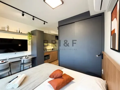 Apartamento com 1 Quarto para alugar, 26m² no Vila Cordeiro, São Paulo