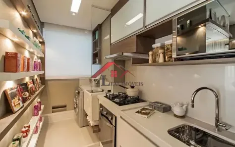 Apartamento com 2 Quartos à venda, 46m² no Parque João Ramalho, Santo André