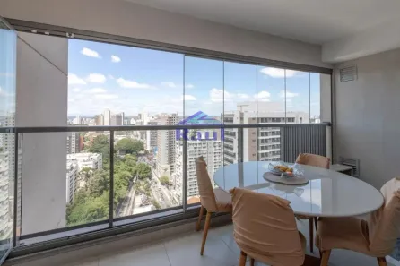 Apartamento com 1 Quarto à venda, 43m² no Santo Amaro, São Paulo