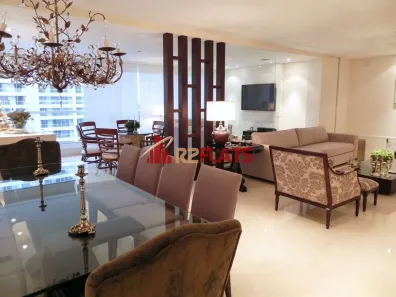 Apartamento com 3 Quartos para alugar, 222m² no Campo Belo, São Paulo