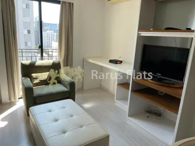Flat com 1 Quarto para alugar, 41m² no Itaim Bibi, São Paulo