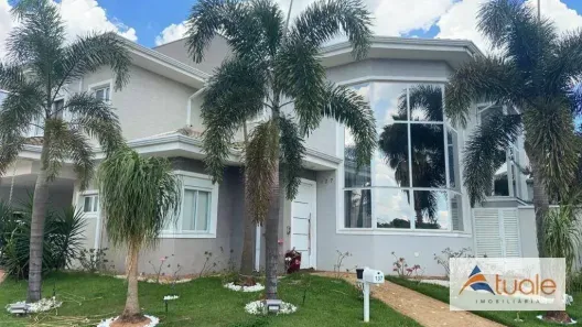 Casa de Condomínio com 4 Quartos para venda ou aluguel, 430m² no Parque Brasil 500, Paulínia
