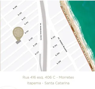 Apartamento com 3 Quartos à venda, 70m² no Morretes, Itapema