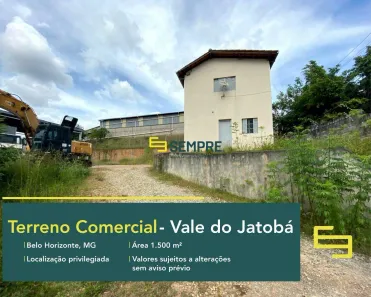 à venda, 1500m² no Distrito Industrial do Jatobá (Barreiro), Belo Horizonte