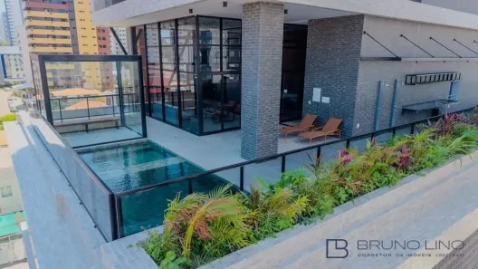 Flat com 1 Quarto à venda, 30m² no Manaíra, João Pessoa
