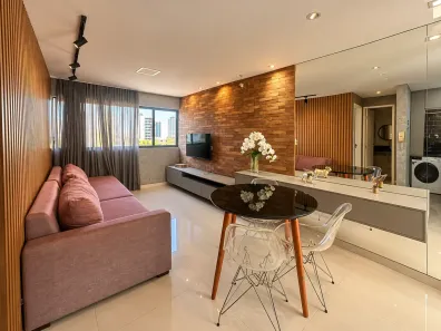 Apartamento com 1 Quarto para alugar, 38m² no Ponta Verde, Maceió