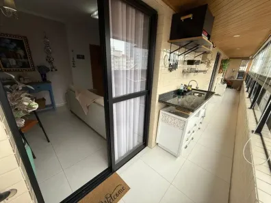 Apartamento com 2 Quartos à venda, 74m² no Canto do Forte, Praia Grande