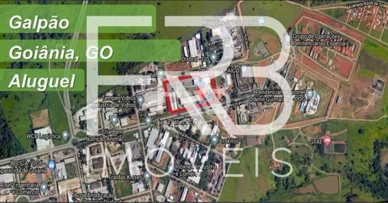 Galpão/Depósito/Armazém para alugar, 1612m² no Distrito Agroindustrial de Aparecida de Goiânia, Aparecida de Goiânia