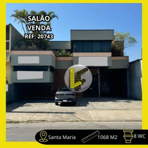 Ponto Comercial para venda ou aluguel, 1068m² no Jardim, Santo André