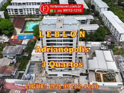 Apartamento com 3 Quartos à venda, 83m² no Adrianópolis, Manaus