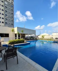 Apartamento com 2 Quartos para alugar, 46m² no Ponta de Campina, Cabedelo