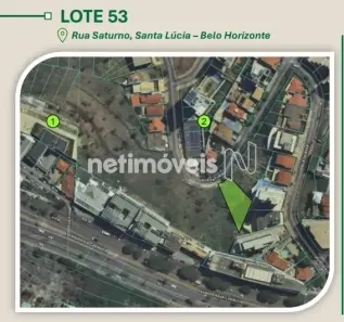 Lote/Terreno à venda, 782m² no Santa Lúcia, Belo Horizonte