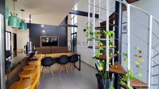 Casa de Condomínio com 3 Quartos para alugar, 167m² no Jardim Ecoville I, Cambé