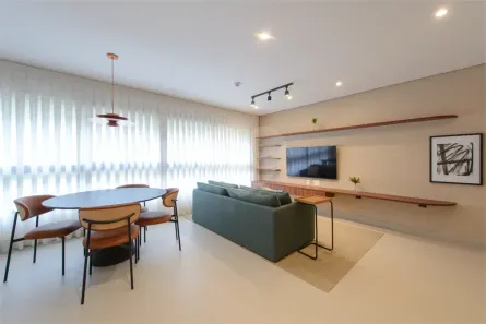 Apartamento com 1 Quarto para alugar, 56m² no Vila Nova Conceição, São Paulo