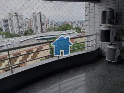 Apartamento com 3 Quartos para alugar, 132m² no Adrianópolis, Manaus