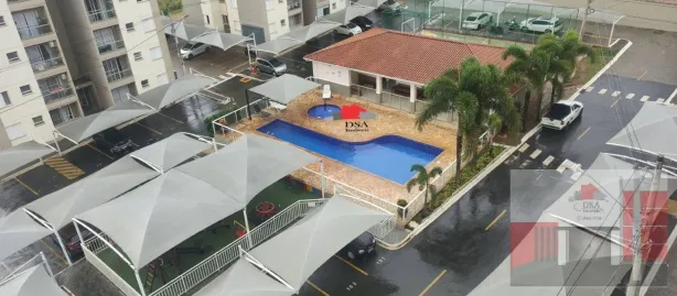 Apartamento com 2 Quartos para alugar, 51m² no Vila São Pedro, Hortolândia