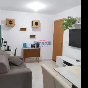 Apartamento com 2 Quartos à venda, 44m² no Vila Nova Aliança, Jacareí