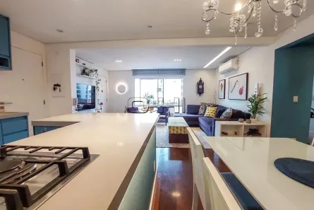 Apartamento com 3 Quartos para alugar, 100m² no Brooklin Paulista, São Paulo