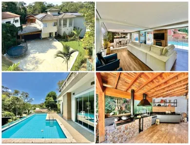 Casa de Condomínio com 4 Quartos à venda, 363m² no Chácara Santa Lúcia, Carapicuíba