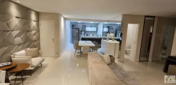 Apartamento com 3 Quartos à venda, 96m² no Vila Valparaíso, Santo André