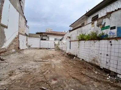 Lote/Terreno à venda, 127m² no Embaré, Santos