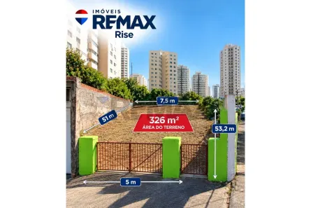 Lote/Terreno à venda, 326m² no Vila Guarani (Z Sul), São Paulo