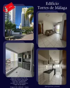 Apartamento com 3 Quartos para alugar, 70m² no Duque de Caxias, Cuiabá