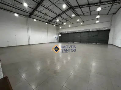 Galpão/Depósito/Armazém para alugar, 416m² no Vila Mathias, Santos