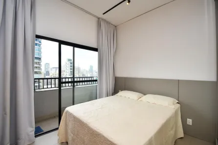 Apartamento com 1 Quarto para alugar, 25m² no Pinheiros, São Paulo
