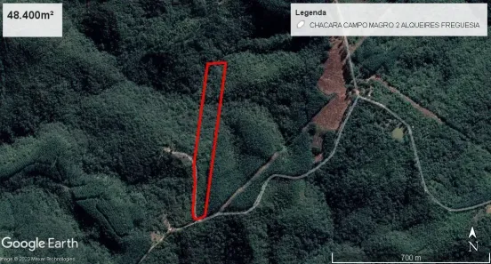 Fazenda/Sítio à venda, 48400m² no , Campo Magro