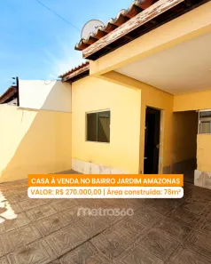 Casa com 3 Quartos à venda, 76m² no COHAB Massangano, Petrolina