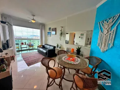 Apartamento com 2 Quartos para alugar, 65m² no Loteamento João Batista Julião, Guarujá