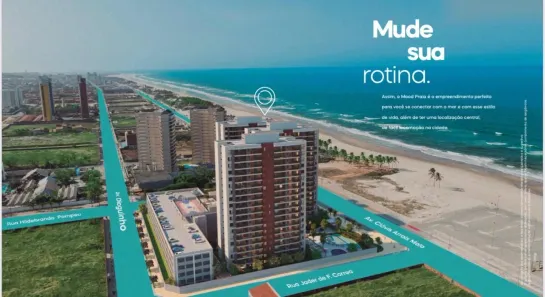 Apartamento com 2 Quartos à venda, 65m² no Praia do Futuro II, Fortaleza