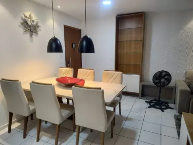 Apartamento com 3 Quartos para alugar, 85m² no Mangabeiras, Maceió