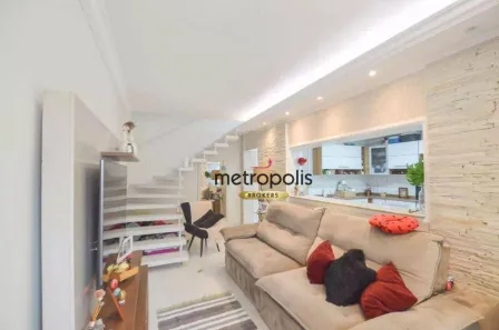 Sobrado com 3 Quartos à venda, 124m² no Jordanópolis, São Bernardo do Campo