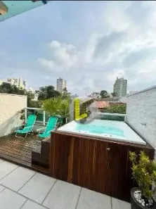 Cobertura com 1 Quarto à venda, 100m² no Campestre, Santo André