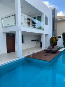 Casa de Condomínio com 5 Quartos para alugar, 434m² no Parque do Jiqui, Parnamirim
