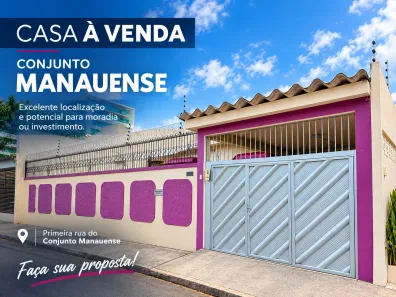 Casa com 3 Quartos à venda, 212m² no Nossa Senhora das Graças, Manaus