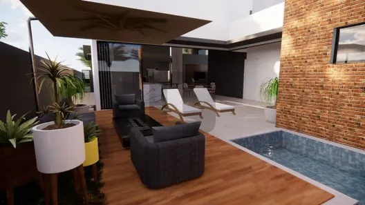Casa de Condomínio com 4 Quartos à venda, 254m² no Parque Brasil 500, Paulínia