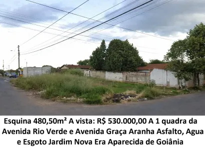 Lote/Terreno à venda, 480m² no Jardim Nova Era, Aparecida de Goiânia