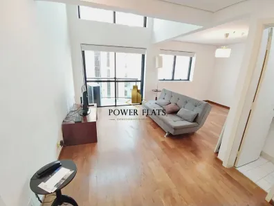 Flat com 1 Quarto para alugar, 50m² no Moema, São Paulo