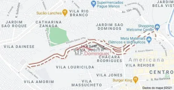 Lote/Terreno para alugar, 417m² no Jardim Dona Judith, Americana