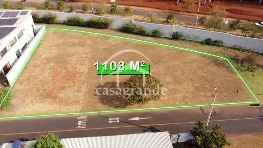 Lote/Terreno à venda, 1104m² no Gávea, Uberlândia