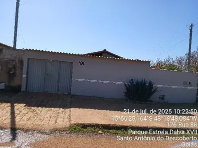 Casa com 2 Quartos à venda, 53m² no Parque Estrela Dalva XVII, Santo Antônio do Descoberto
