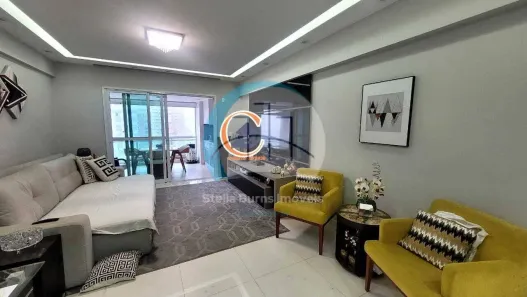 Apartamento com 3 Quartos à venda, 128m² no Aparecida, Santos