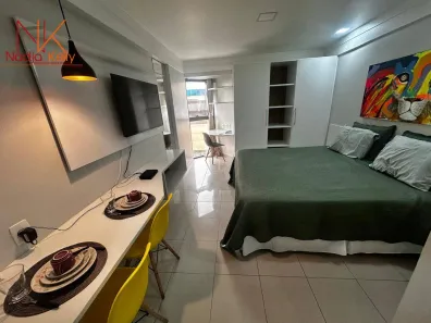 Flat com 1 Quarto à venda, 23m² no Manaíra, João Pessoa