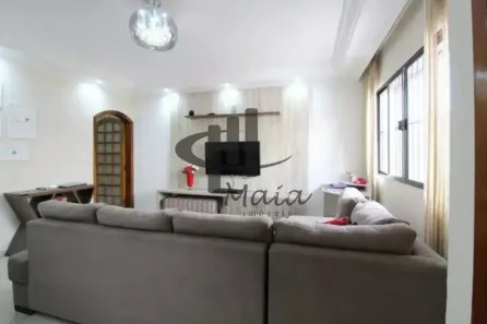 Sobrado com 3 Quartos para alugar, 206m² no Vila Camilópolis, Santo André