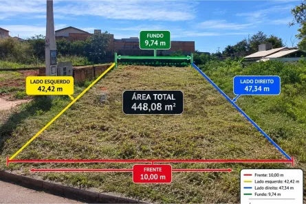 Lote/Terreno à venda, 448m² no Parque Real II, Mogi Mirim